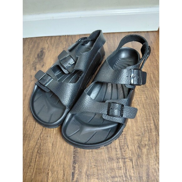 Birkenstock Birki\'s Aruba Black Strappy Sandals Shoes Men\'s Size 46/13 main image 6